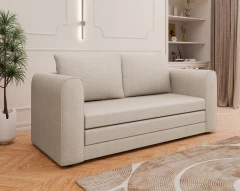 Schlafsofa Arelis, mit Bettfunktion, Beige