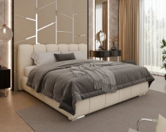 Polsterbett "ZAIRA" – Modernes Design, verschiedene Farben & Größen, 180x200