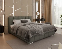 Polsterbett "ZAIRA" – Modernes Design, verschiedene Farben & Größen, 160x200