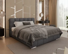 Polsterbett "ZAIRA" – Modernes Design, verschiedene Farben & Größen, 160x200