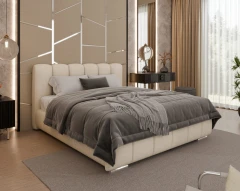 Polsterbett "ZAIRA" – Modernes Design, verschiedene Farben & Größen, 160x200