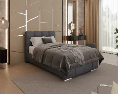 Polsterbett "ZAIRA" – Modernes Design, verschiedene Farben & Größen, 100x200