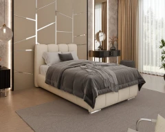 Polsterbett "ZAIRA" – Modernes Design, verschiedene Farben & Größen, 100x200