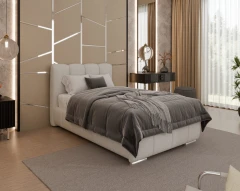 Polsterbett "ZAIRA" – Modernes Design, verschiedene Farben & Größen, 100x200