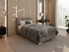 Polsterbett "ZAIRA" – Modernes Design, verschiedene Farben & Größen, 90x200