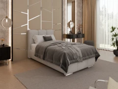 Polsterbett "ZAIRA" – Modernes Design, verschiedene Farben & Größen, 90x200