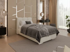 Polsterbett "ZAIRA" – Modernes Design, verschiedene Farben & Größen, 90x200