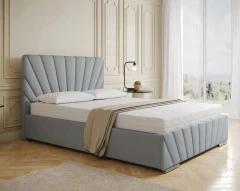 Ray 140x200 Polsterbett Stoff - Fancy 85