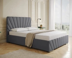 Ray 140x200 Polsterbett Stoff - Fancy 90