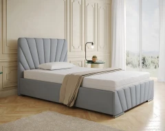 Ray 120x200 Polsterbett Stoff - Fancy 85