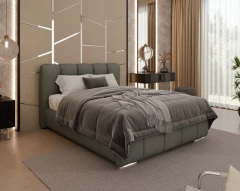 Polsterbett "ZAIRA" – Modernes Design, verschiedene Farben & Größen, 140x200