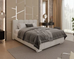 Polsterbett "ZAIRA" – Modernes Design, verschiedene Farben & Größen, 140x200