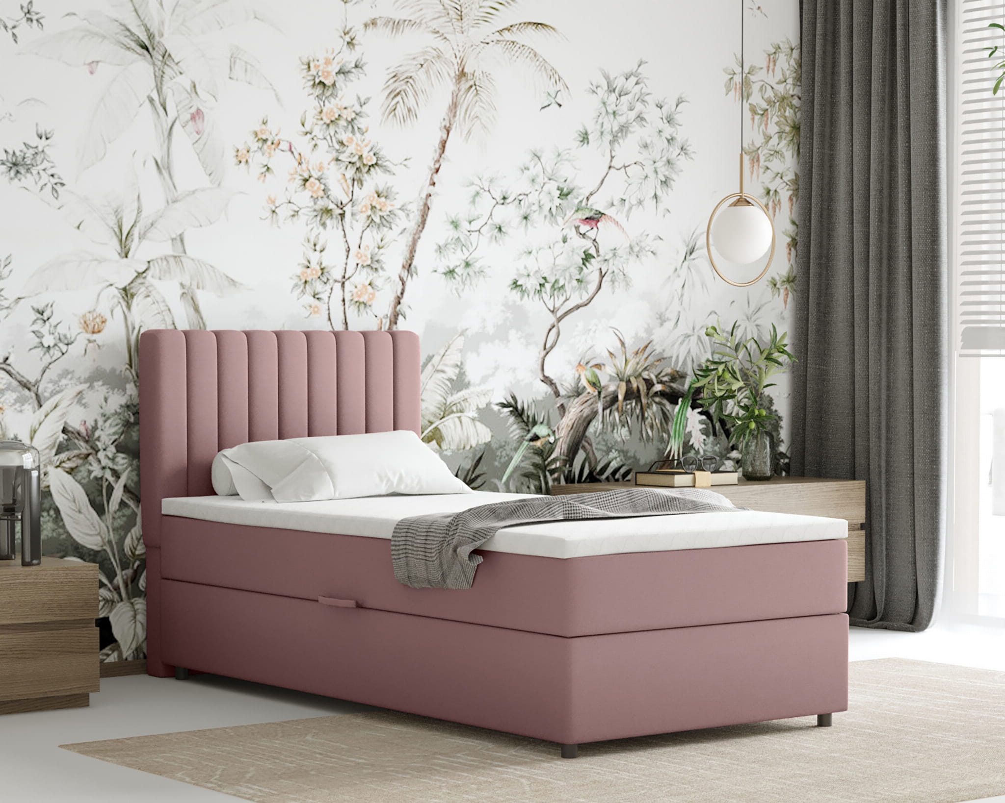 EVEREST | Boxspringbett EVEREST 140x200 mit Bettkasten